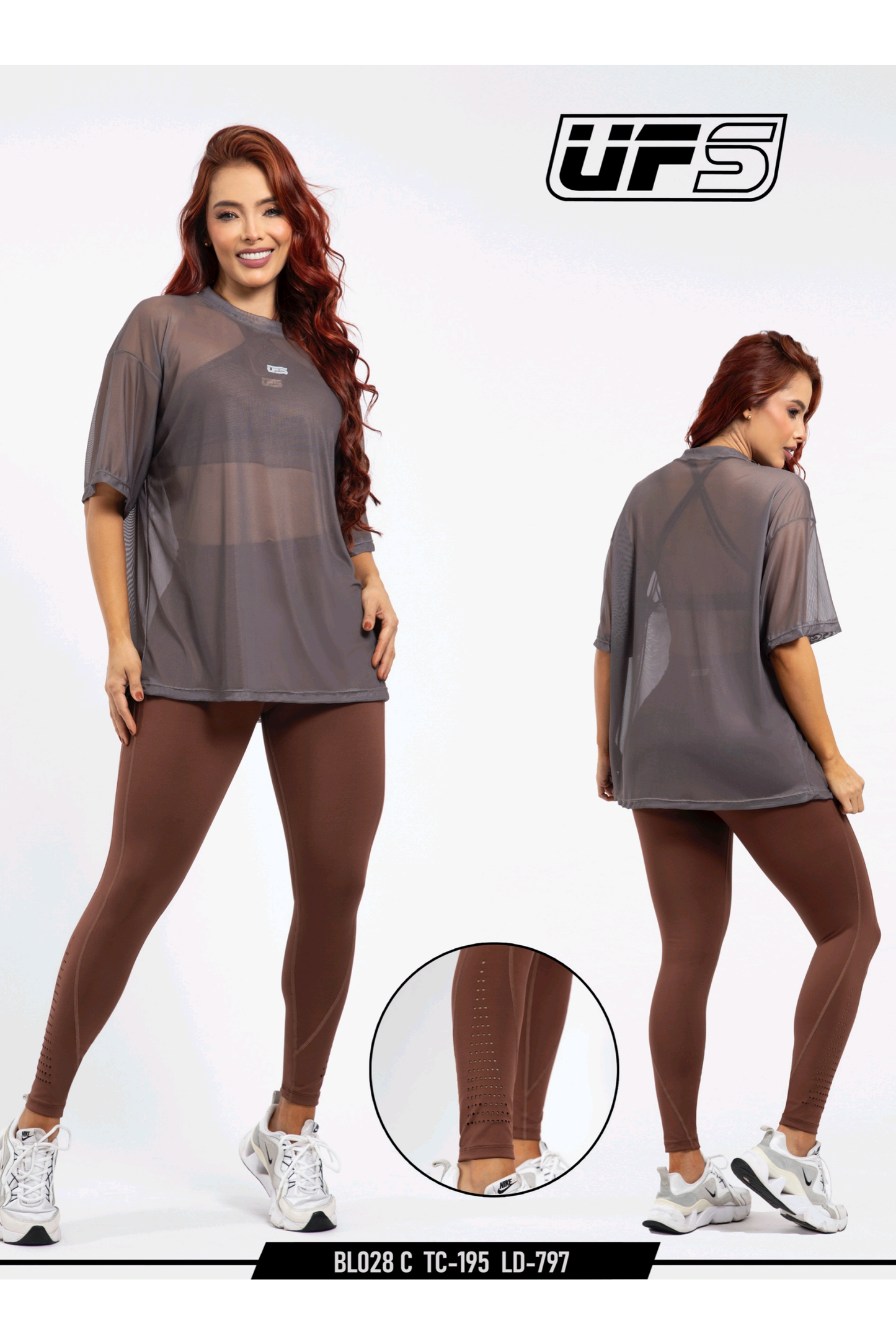 malla oversized uf /028 gris oscuro
