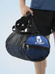 BOLSO CIRCULAR AZUL CON NEGRO