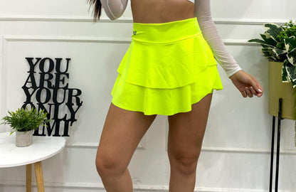 falda kb/ 254 verde neon