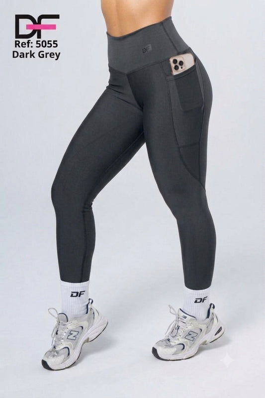 legging df bolsillo /5055 gris oscuro haspe
