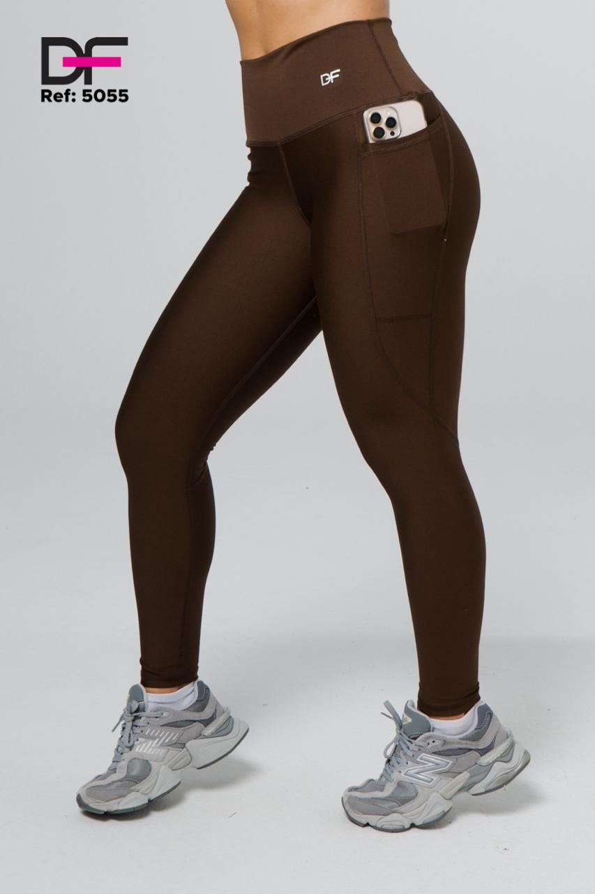 legging df bolsillo /5055 marron