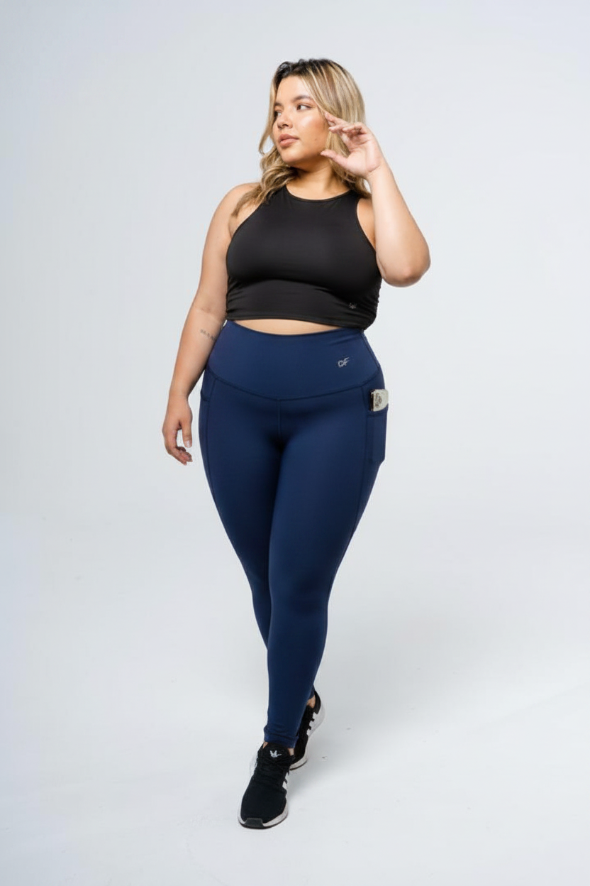 Legging plus DF / 5057 azul marino