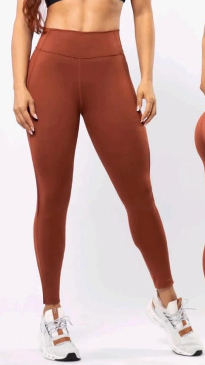 legging uf sport / 745 terracota