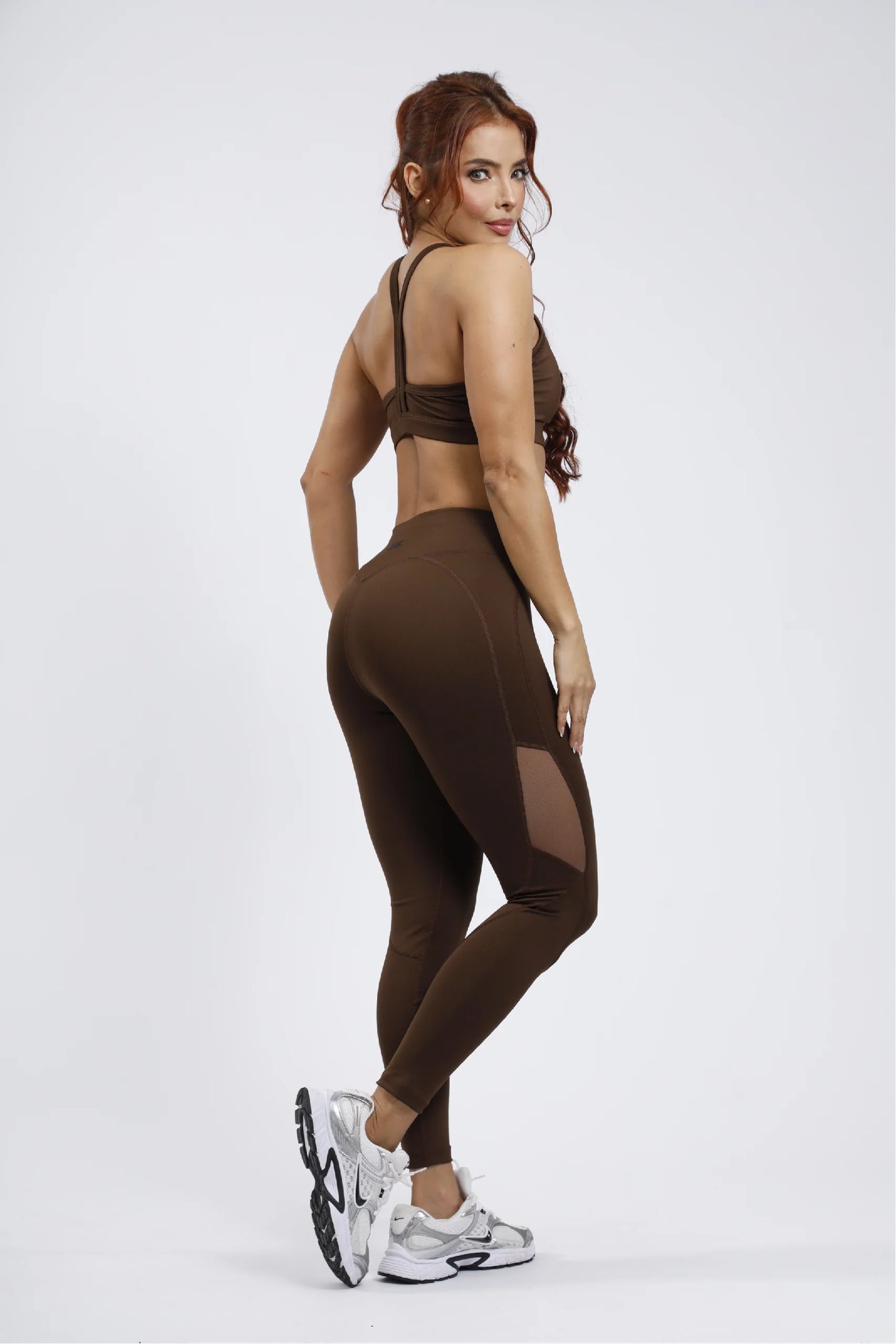 legging uf / 843 marron