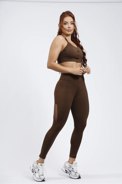 legging uf / 843 marron