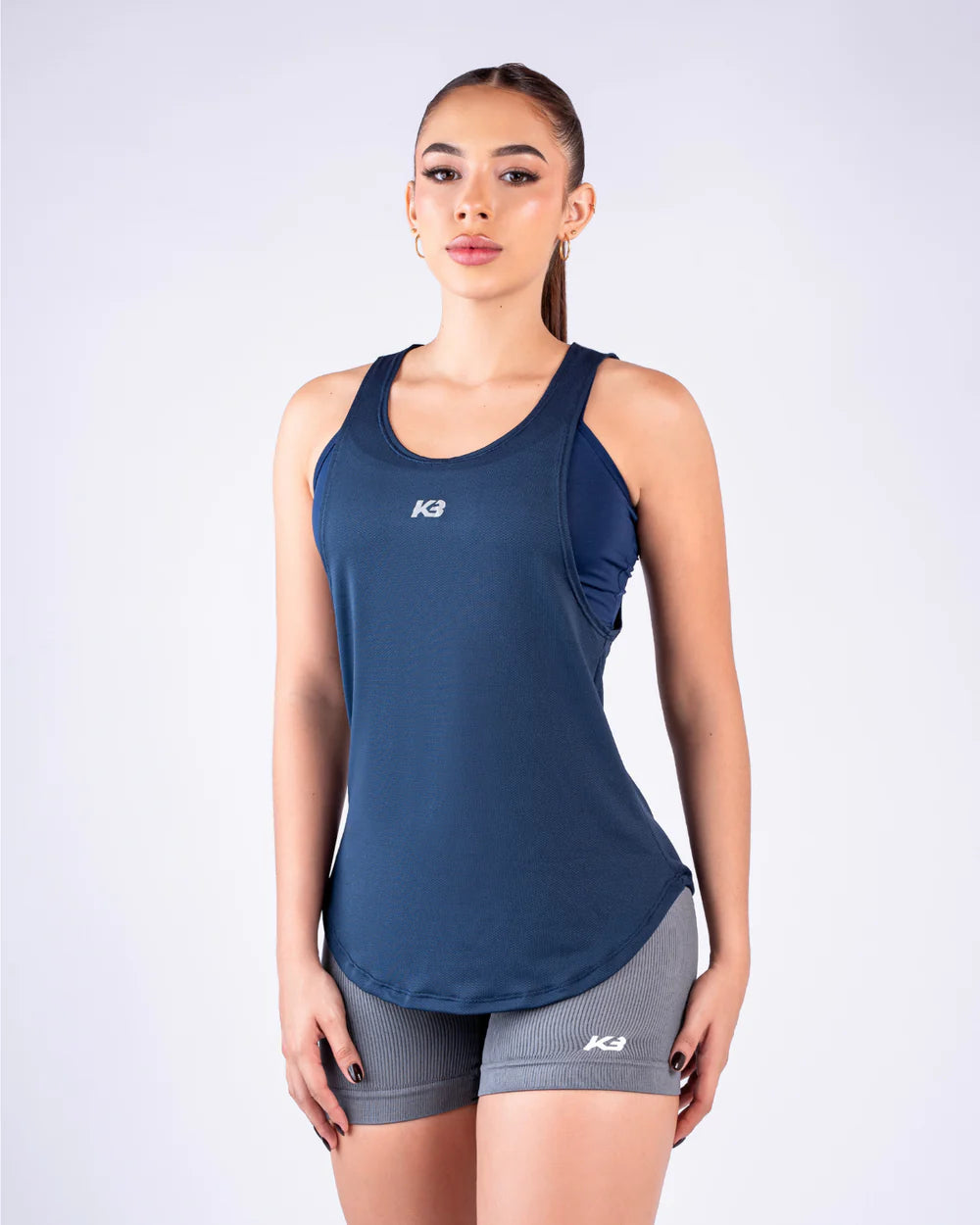 Franelilla + Top Básico | azul 937