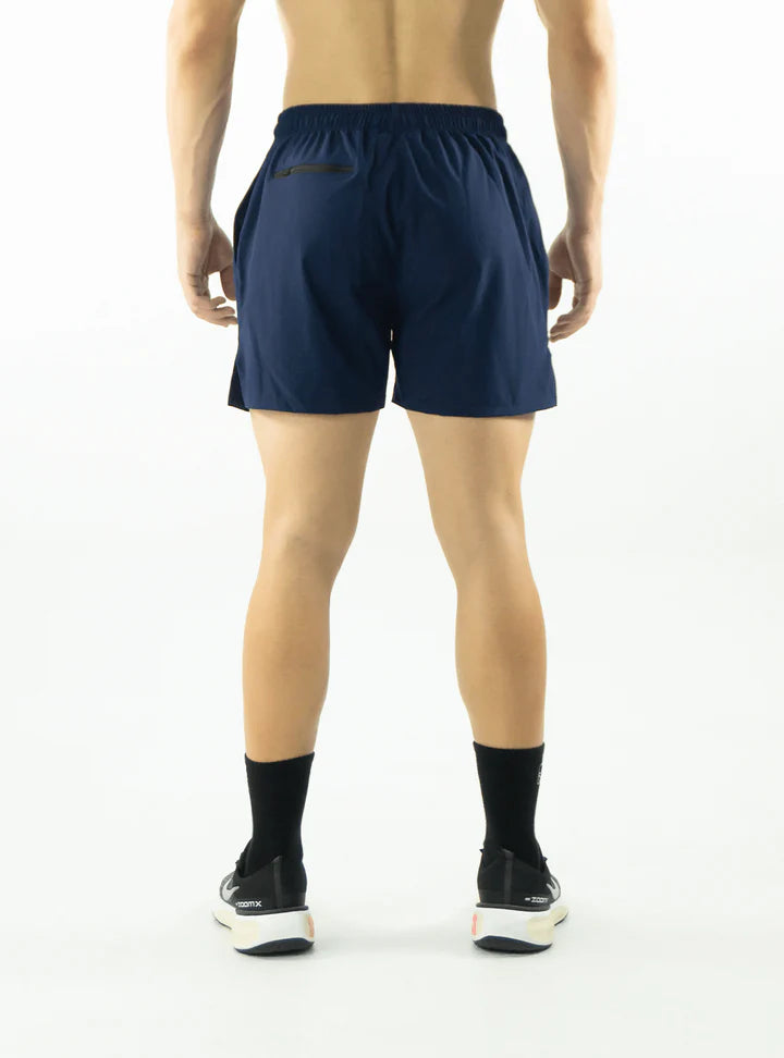 SHORT AJUSTADO AZUL OSCURO