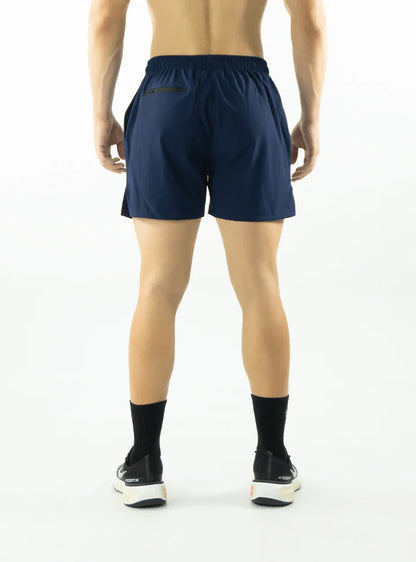 SHORT AJUSTADO AZUL OSCURO
