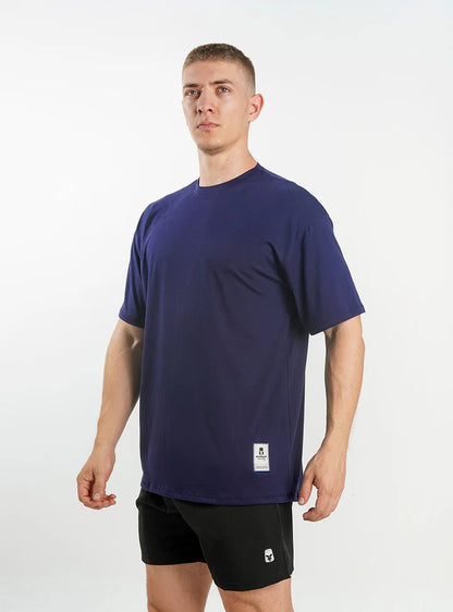FRANELA CAMISETA ALGODÓN TACTO FRÍO DISRUPTIVE AZUL