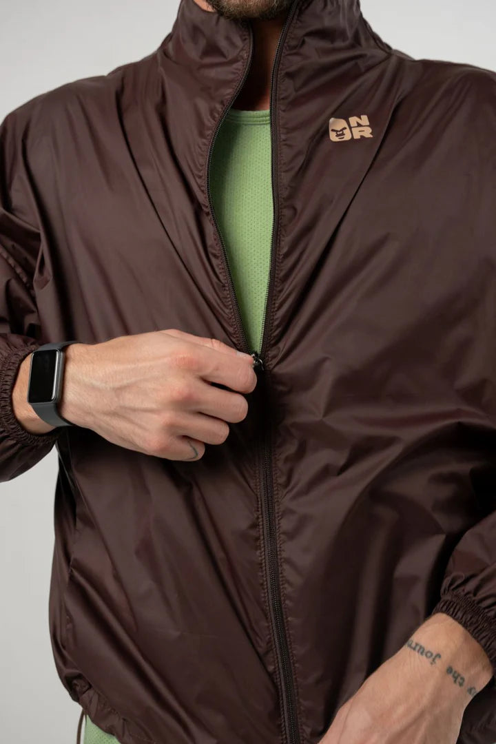 Chaqueta Active Flow Chocolate Hombre