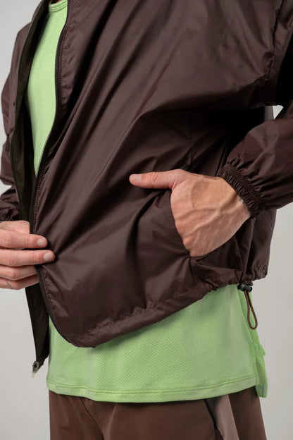 Chaqueta Active Flow Chocolate Hombre
