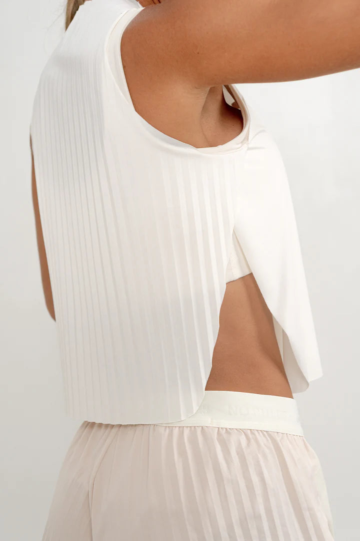 Conjunto Running Pleat Cream
