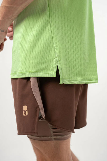 franelilla Running Neon Green
