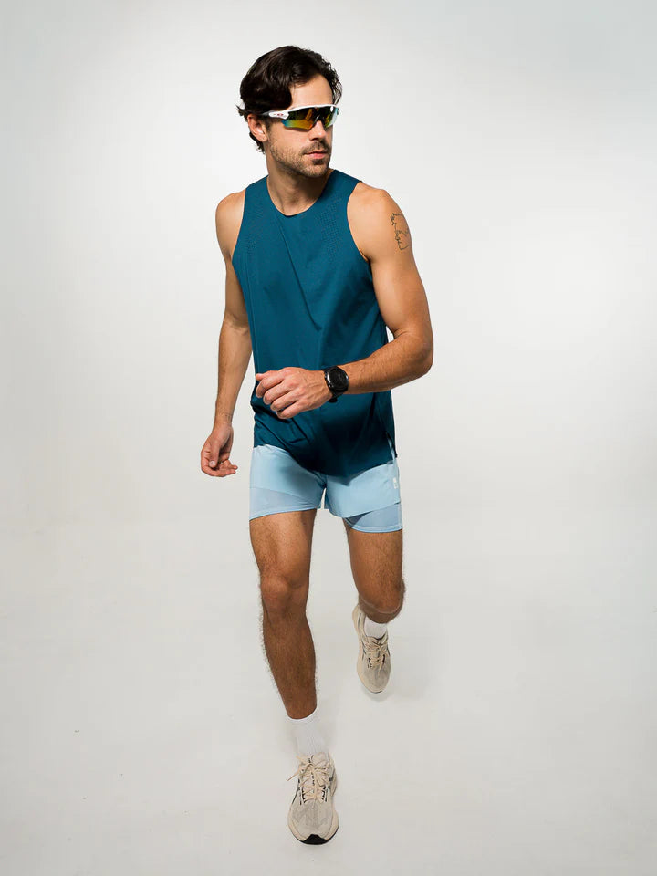 franelilla Seamless Force Men aqua