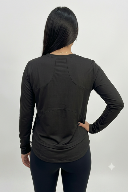 sudadera overside kale / negra