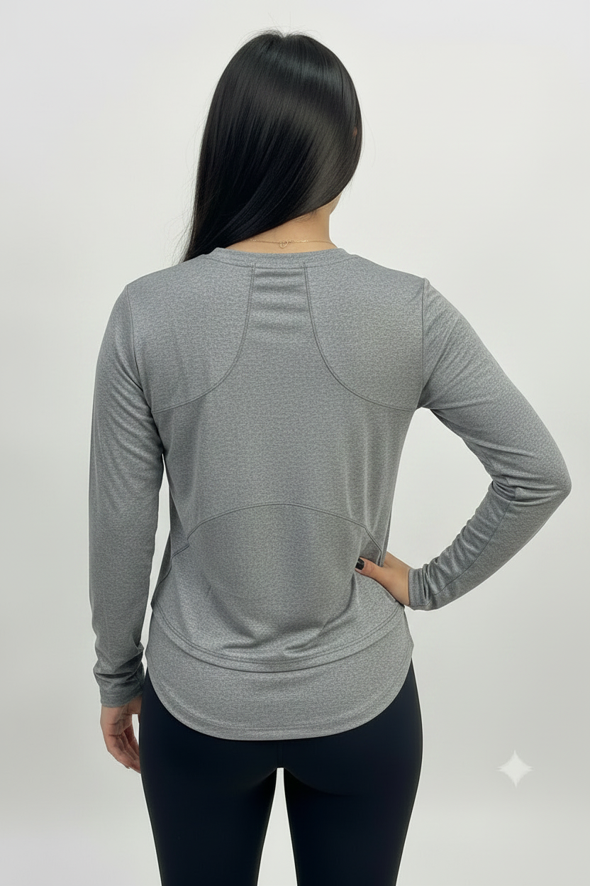 sudadera overside kale / gris