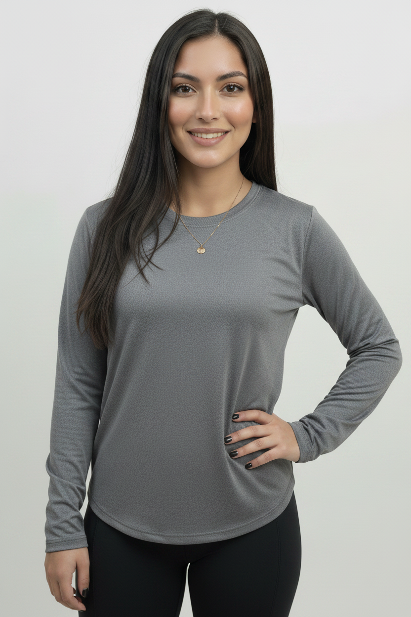 sudadera overside kale / gris