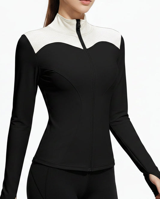 sueter kale / negro con blanco