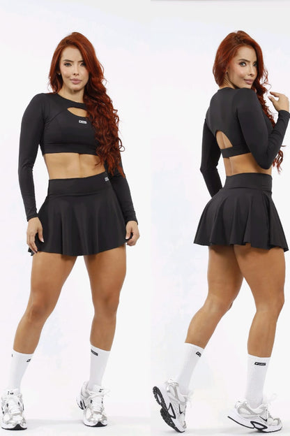 falda uf / 013 negro