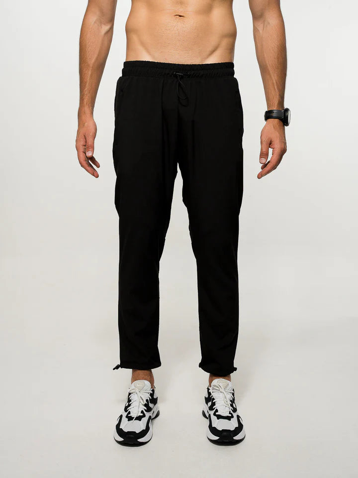 Jogger Casual Logo 3D Hombre Negro