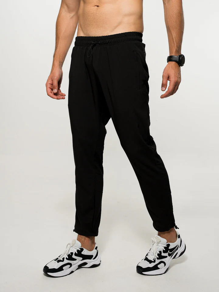 Jogger Casual Logo 3D Hombre Negro