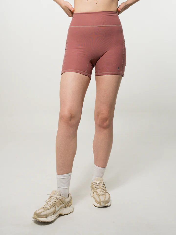 Short Pretina Alta Berry