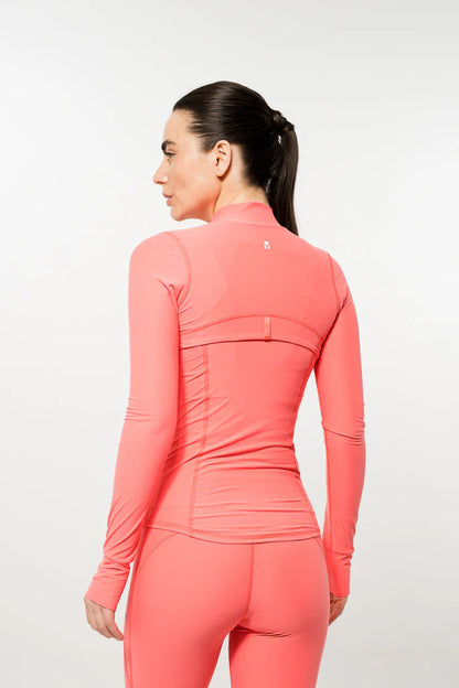 sueter Performance Fit Jacket Coral