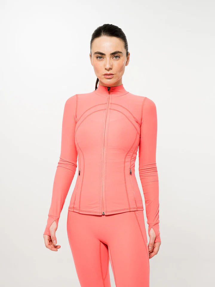 sueter Performance Fit Jacket Coral