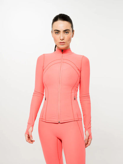 sueter Performance Fit Jacket Coral