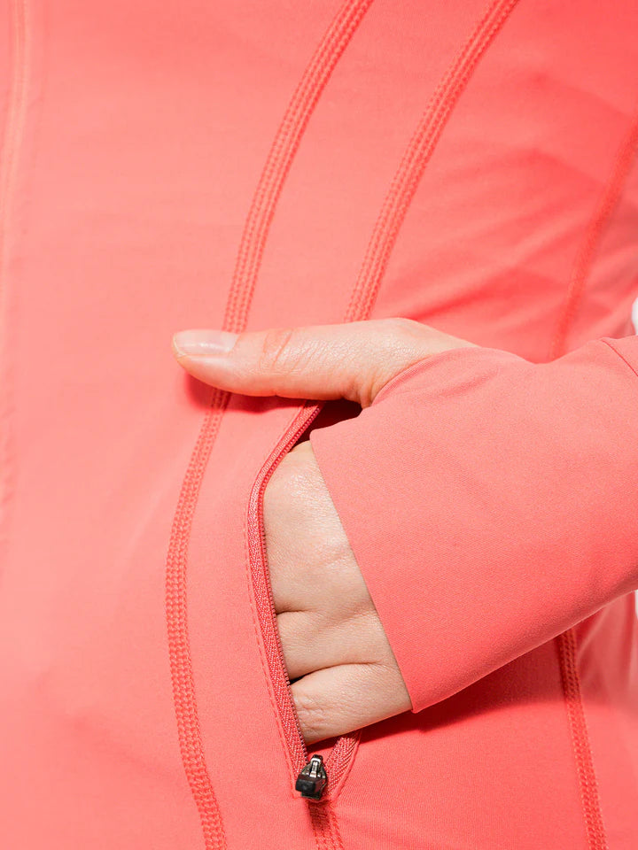 sueter Performance Fit Jacket Coral