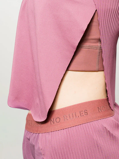 Pleat Tank Top Berry