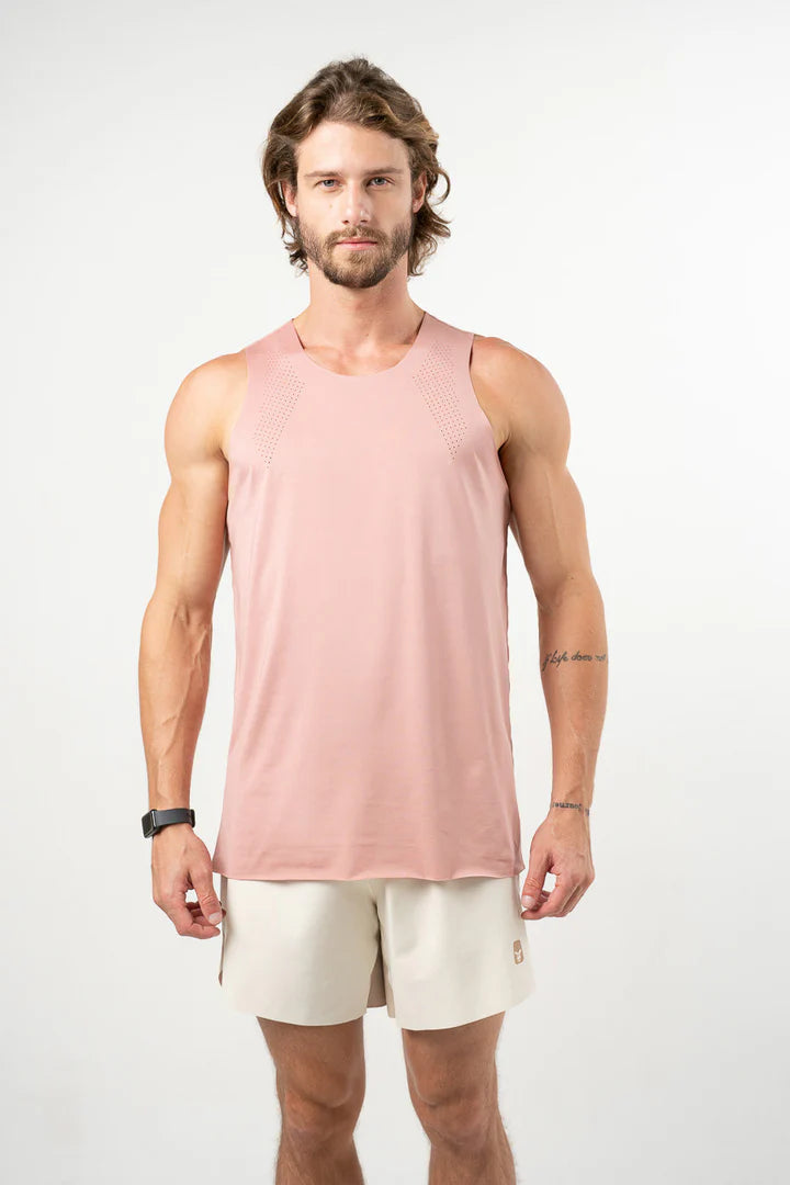 franelilla Seamless Force Men Palo de Rosa