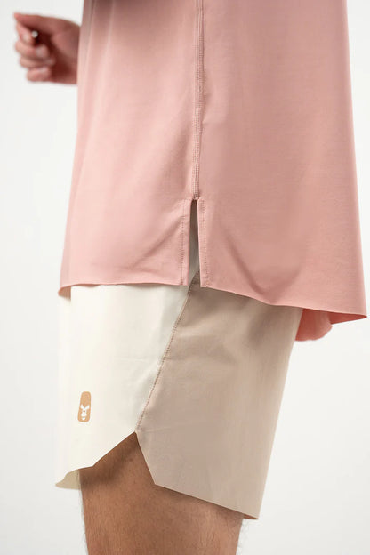 franelilla Seamless Force Men Palo de Rosa