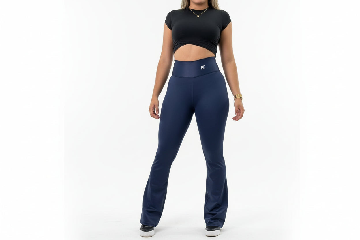 Legging campana kirios / azul