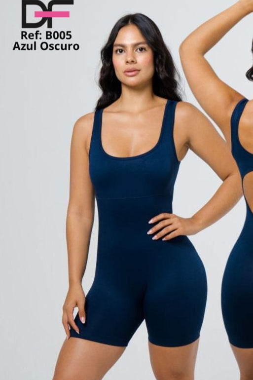 enterizo corto DF / azul b005