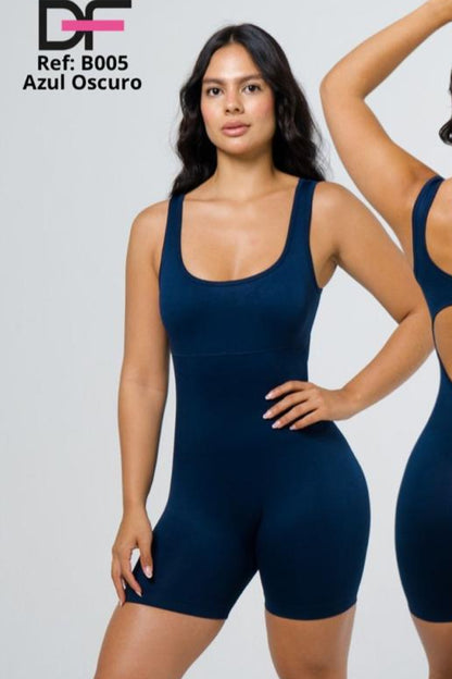 enterizo corto DF / azul b005