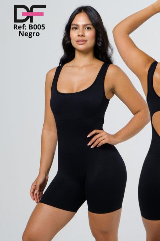 enterizo corto DF / negro b005