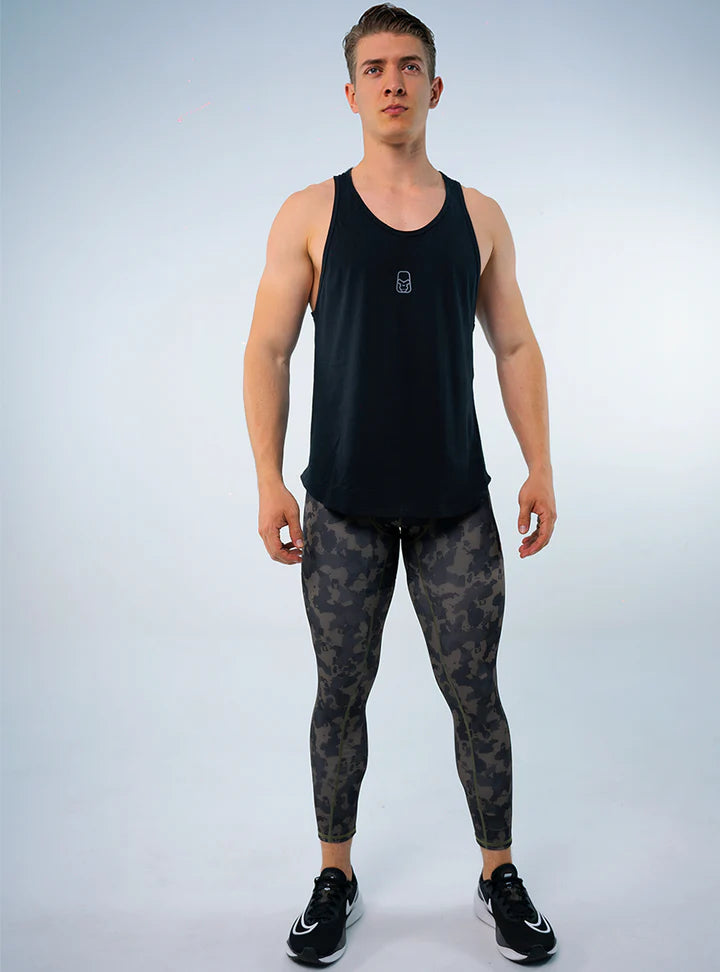 LYCRA DE COMPRESION MILITAR VERDE