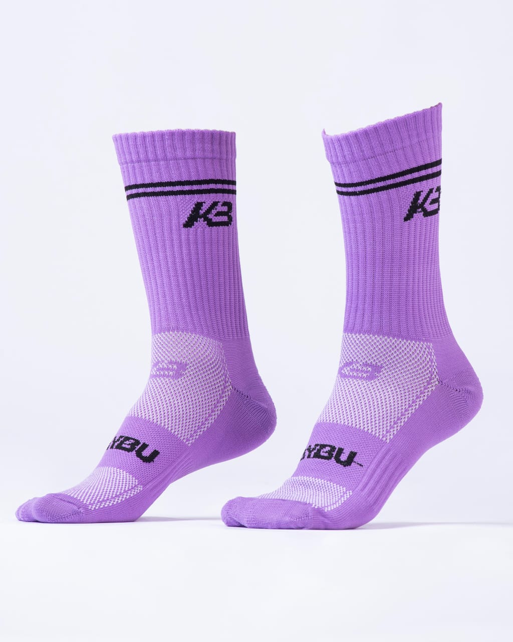 medias largas kb / morado