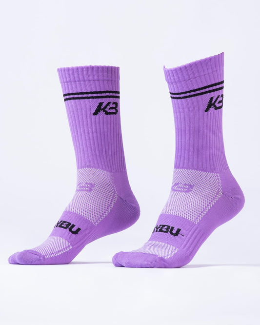 medias largas kb / morado