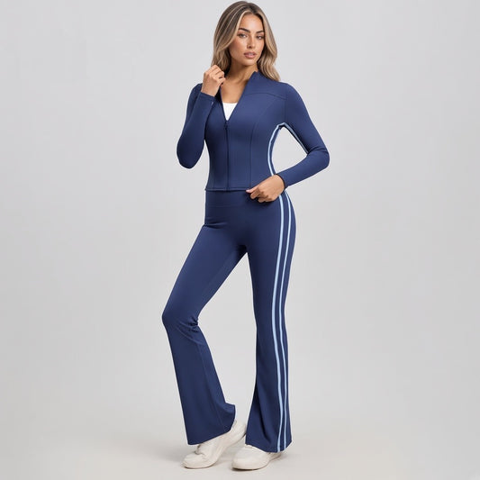 leggings lineas / kale 0103 azul
