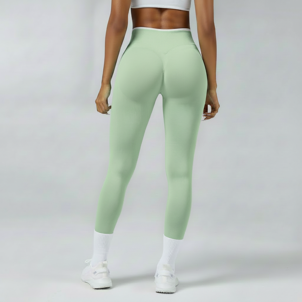 Legging realce / bendita verde menta