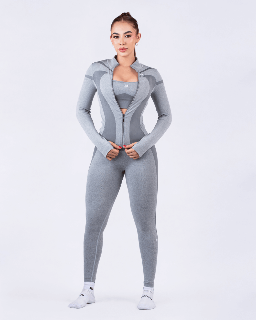 set 3 piezas kb / 7812 gris