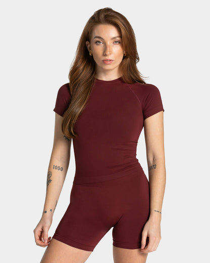 blusa compresion / kale vino 1019
