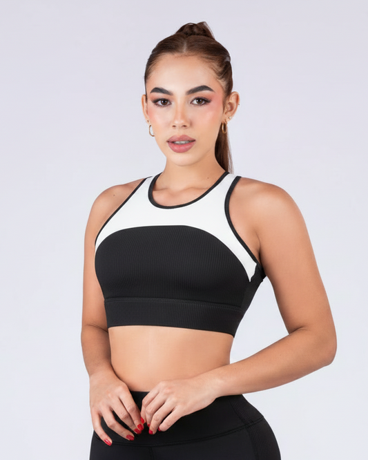 top kale / negro blanco