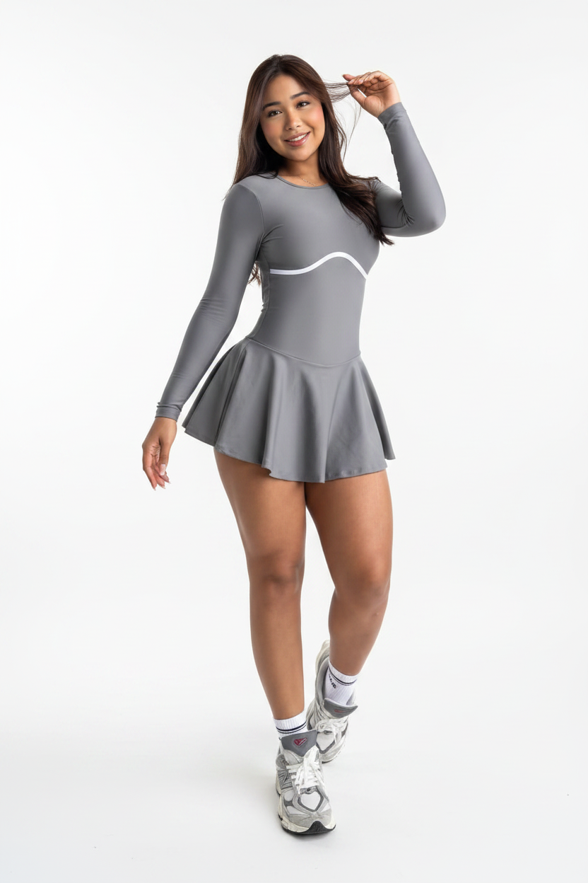 vestido bendita / gris