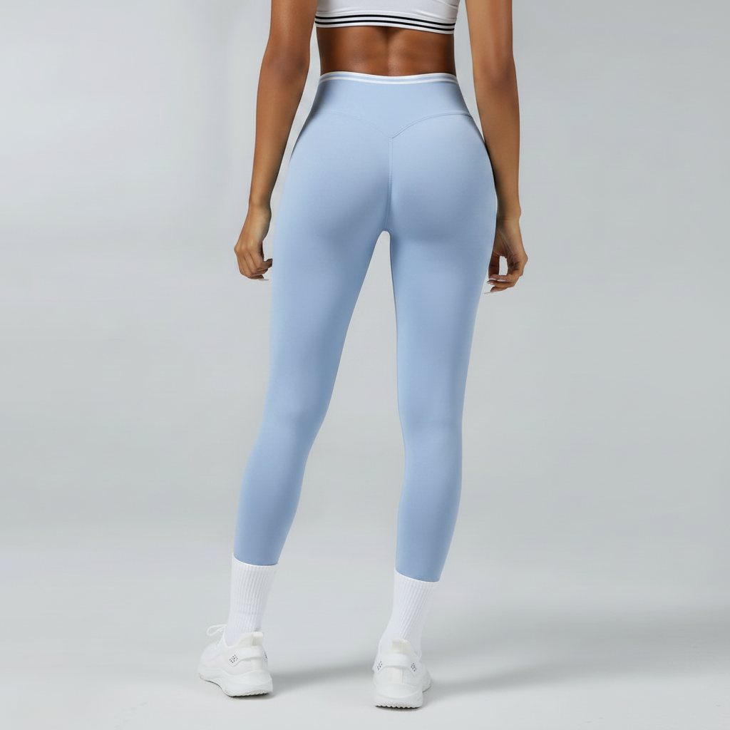 Legging realce / bendita azul baby