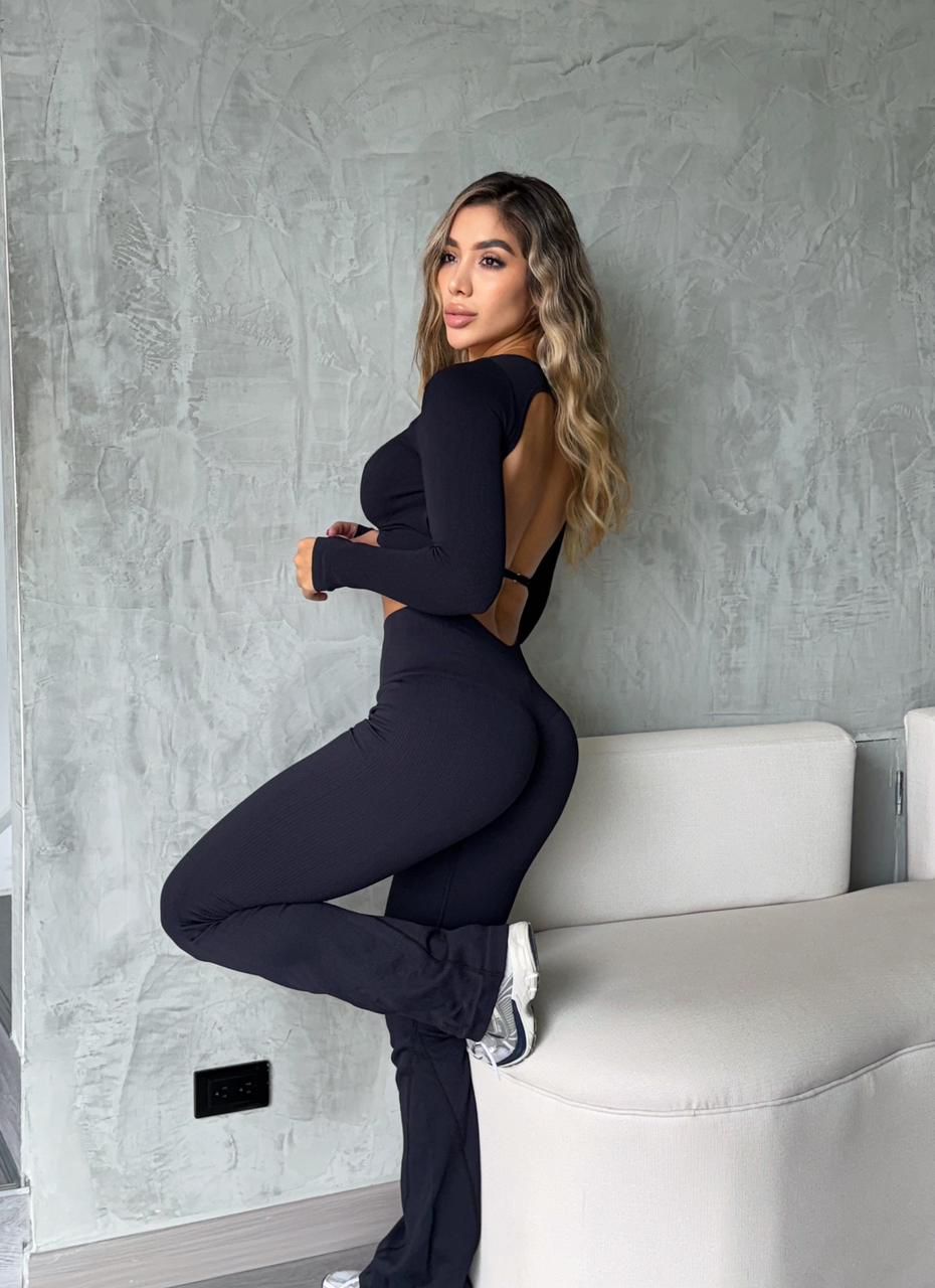 legging campana arruche bendita / negro