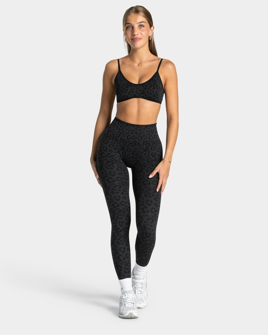 set realce animal print / kale 0120 negro