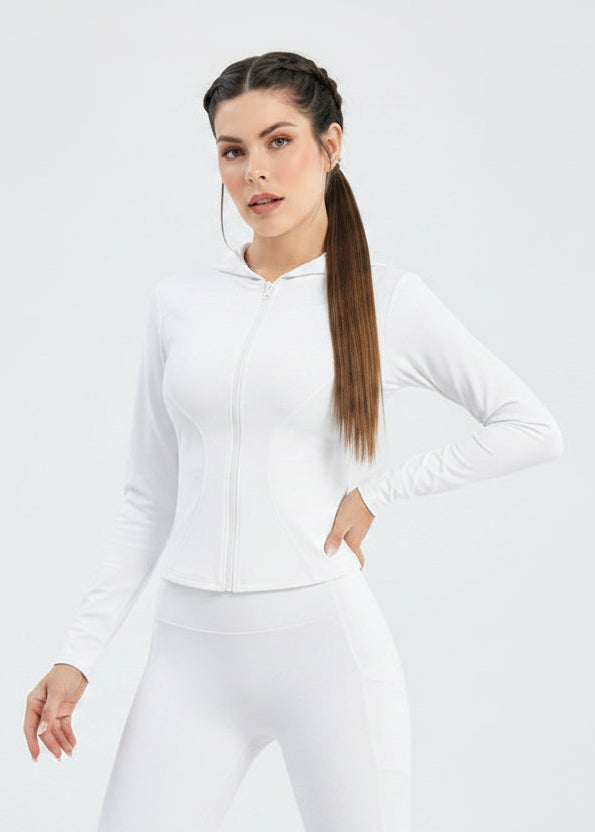 Dry jacket kale / blanco 043